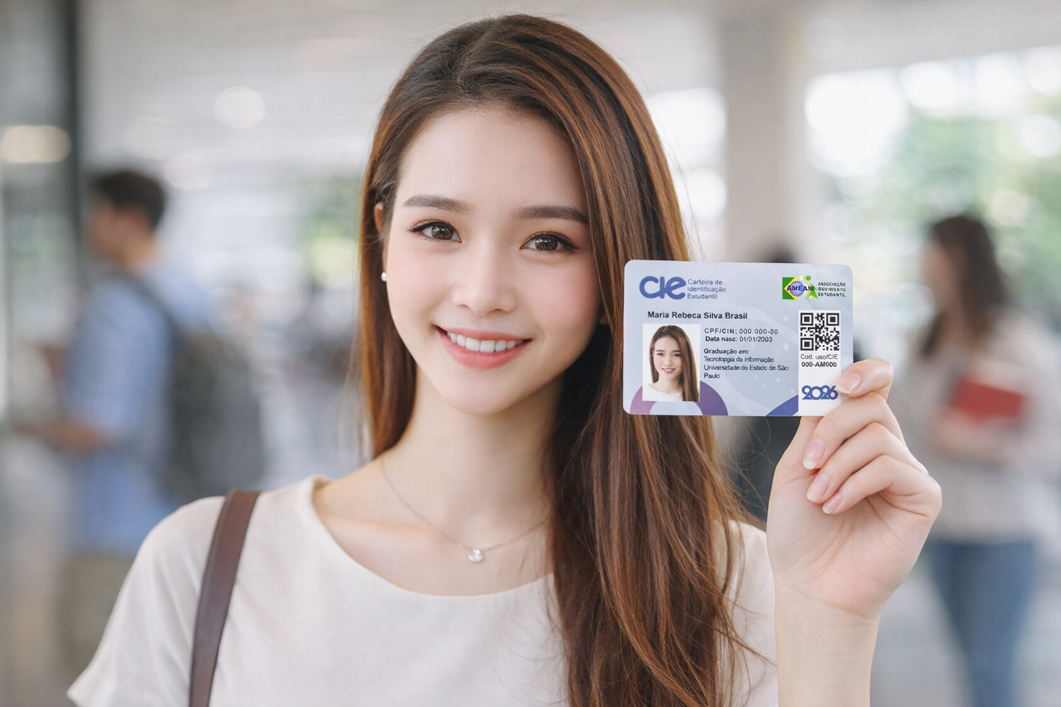 Carteira de Identificação Estudantil (CIE Digital) 2026 Oficial A CIE Digital 2026 é a sua carteirinha de estudante oficial, reconhecida em todo o Brasil. Com ela, você garante direitos como a meia-entrada em cinemas, shows e eventos culturais. Além disso, o documento é 100% digital, prático e fácil de solicitar. Ou seja, você pode fazer tudo online, sem sair de casa. O valor da CIE é de apenas R$ 21,90, com pagamento via Pix, boleto ou cartão. Logo após a confirmação do pagamento, sua carteirinha será liberada em até 10 minutos Portanto, se você é estudante e deseja aproveitar seus direitos, não perca tempo. Solicite agora sua Carteira de Identificação Estudantil Digital 2026 Oficial.